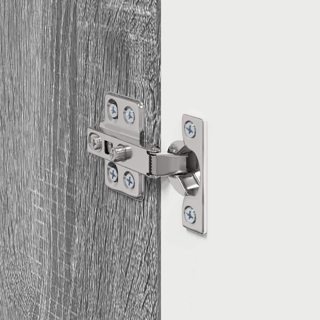 Dulap TV de perete Gri Sonoma 30 x 31 x 40 cm Lemn compozit GartenMobel Dekor