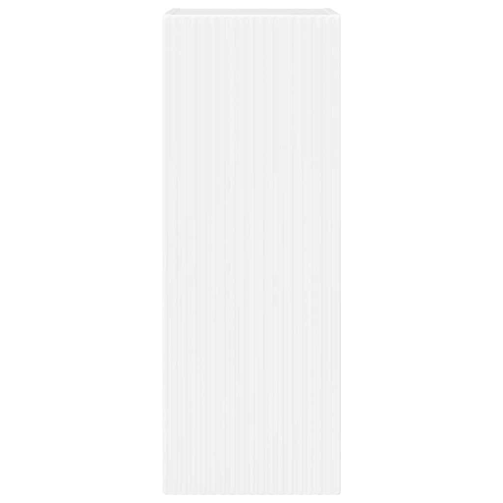 Dulap TV de perete Pe perete 2 pcs Alb Lucios 30 x 31 x 80 cm GartenMobel Dekor