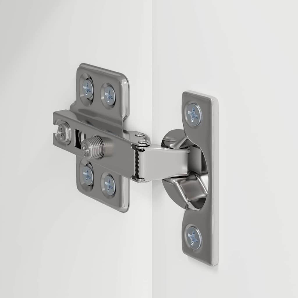 Dulap TV de perete Pe perete Alb 30 x 31 x 60 cm Lemn compozit GartenMobel Dekor