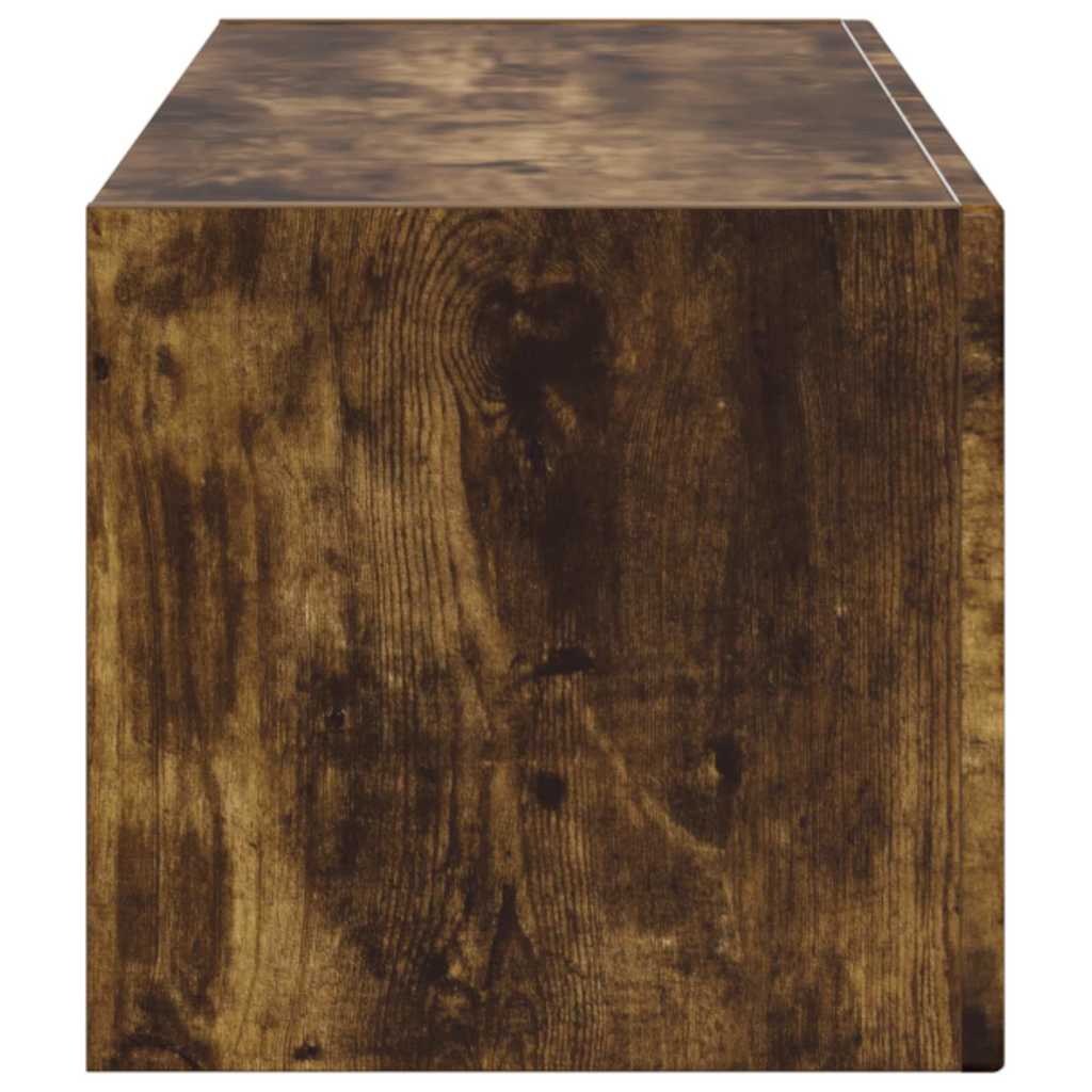 Dulap TV de perete Pe perete Stejar fumuriu 60 x 31 x 29.5 cm GartenMobel Dekor
