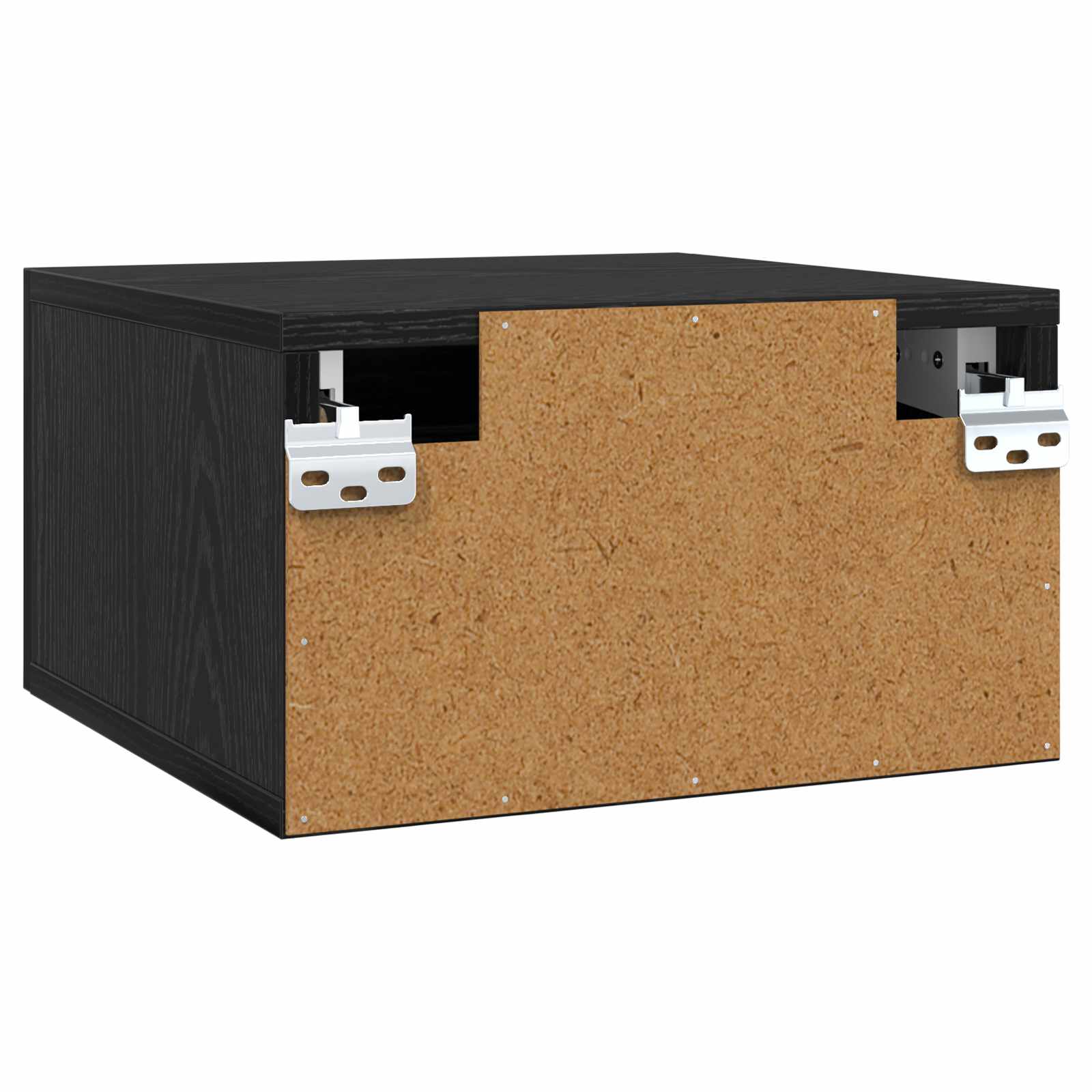 Dulap de noapte Stejar Negru 35 x 35 x 20 cm Lemn compozit GartenMobel Dekor