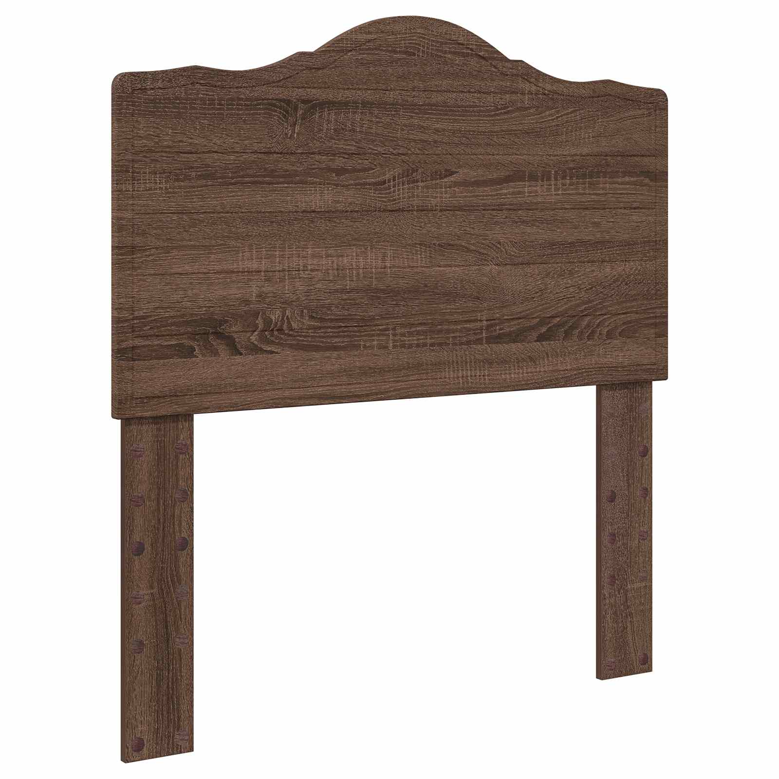 Cadru de pat cu sertar Stejar închis 75 x 190 cm Lemn compozit GartenMobel Dekor