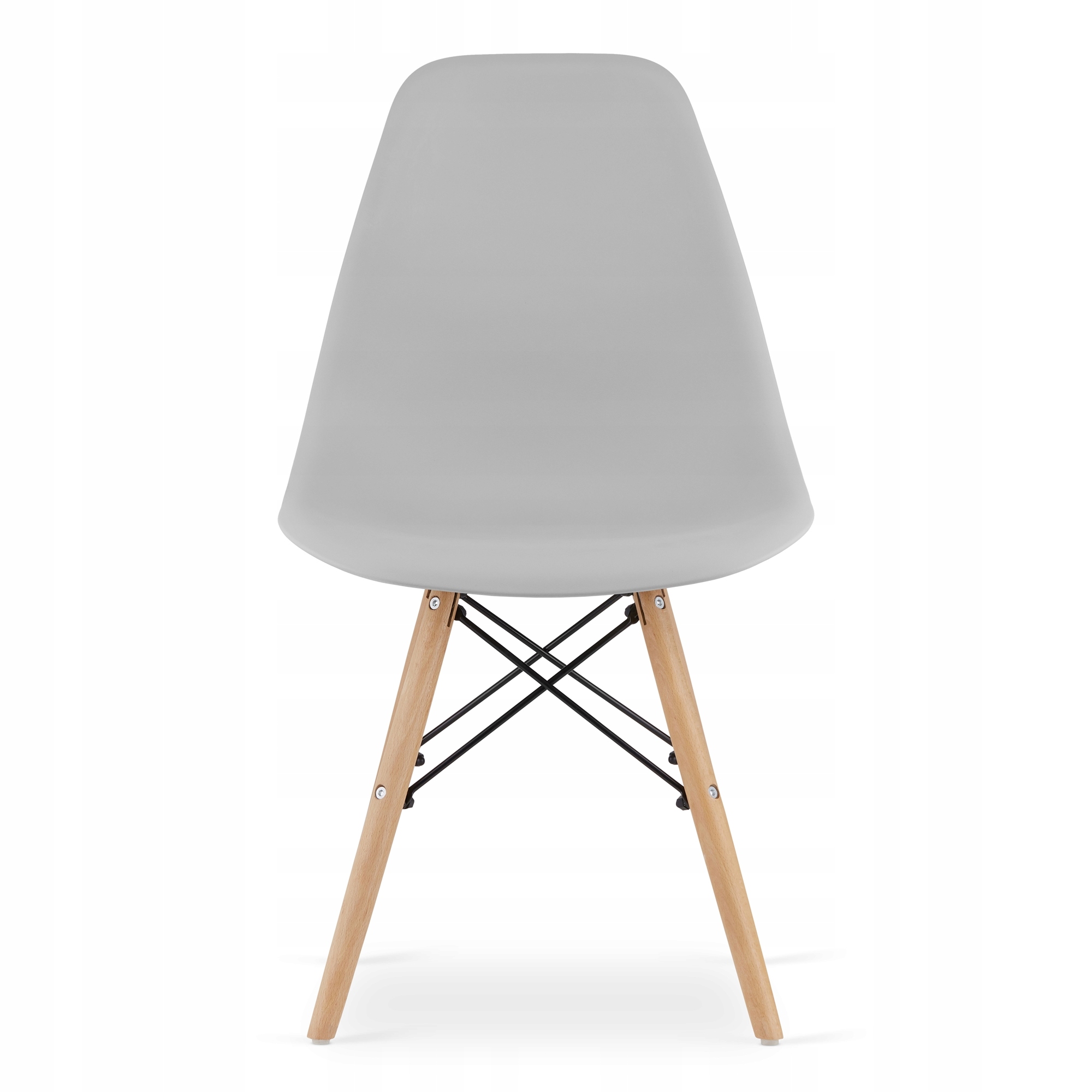 Scaun dining Scandinav pentru bucatarie, 38x42x82cm, gri Household NewTrend
