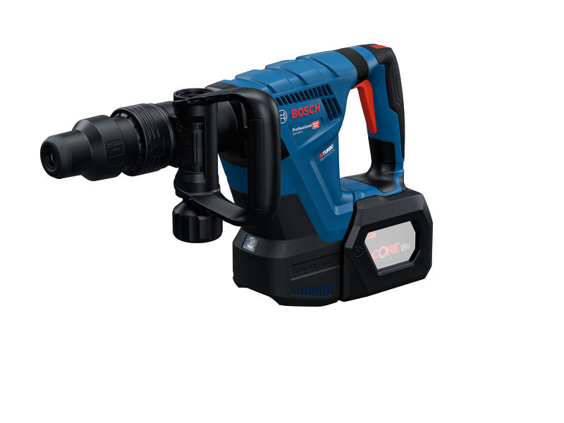 Bosch GSH 18V-5 Ciocan demolator SDS Max 8.5J + ProCORE 18V, 5.5Ah + Valiza profesionala ProAdvanced PowerfulTools