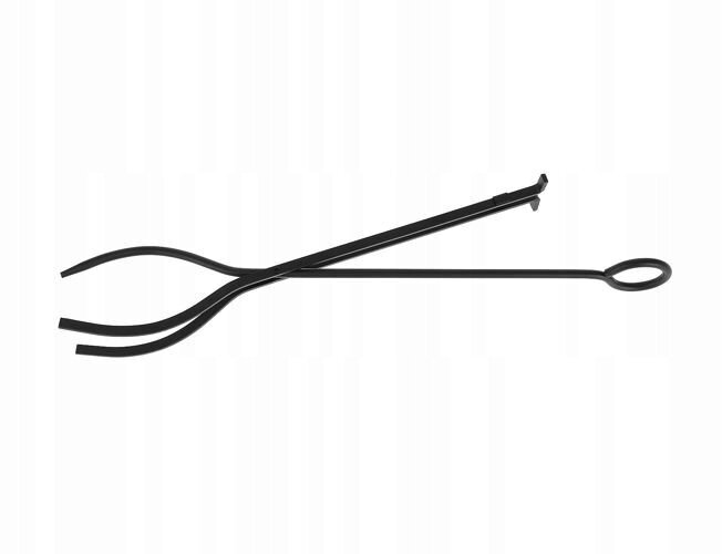 Suport metalic pentru lemne de foc cu 4 accesorii, 74x40x30 cm, negru Household NewTrend