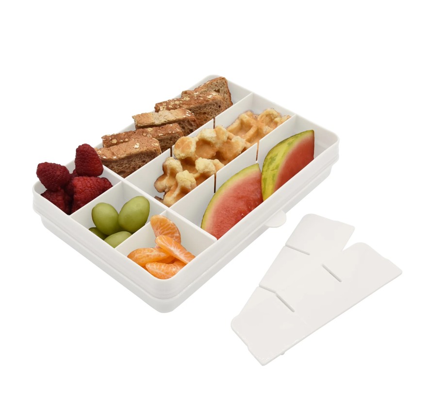 CUTIE SNACK 12 COMPARTIMENTE, MELII LUXE, IVORY SuperHeroes ToysZone