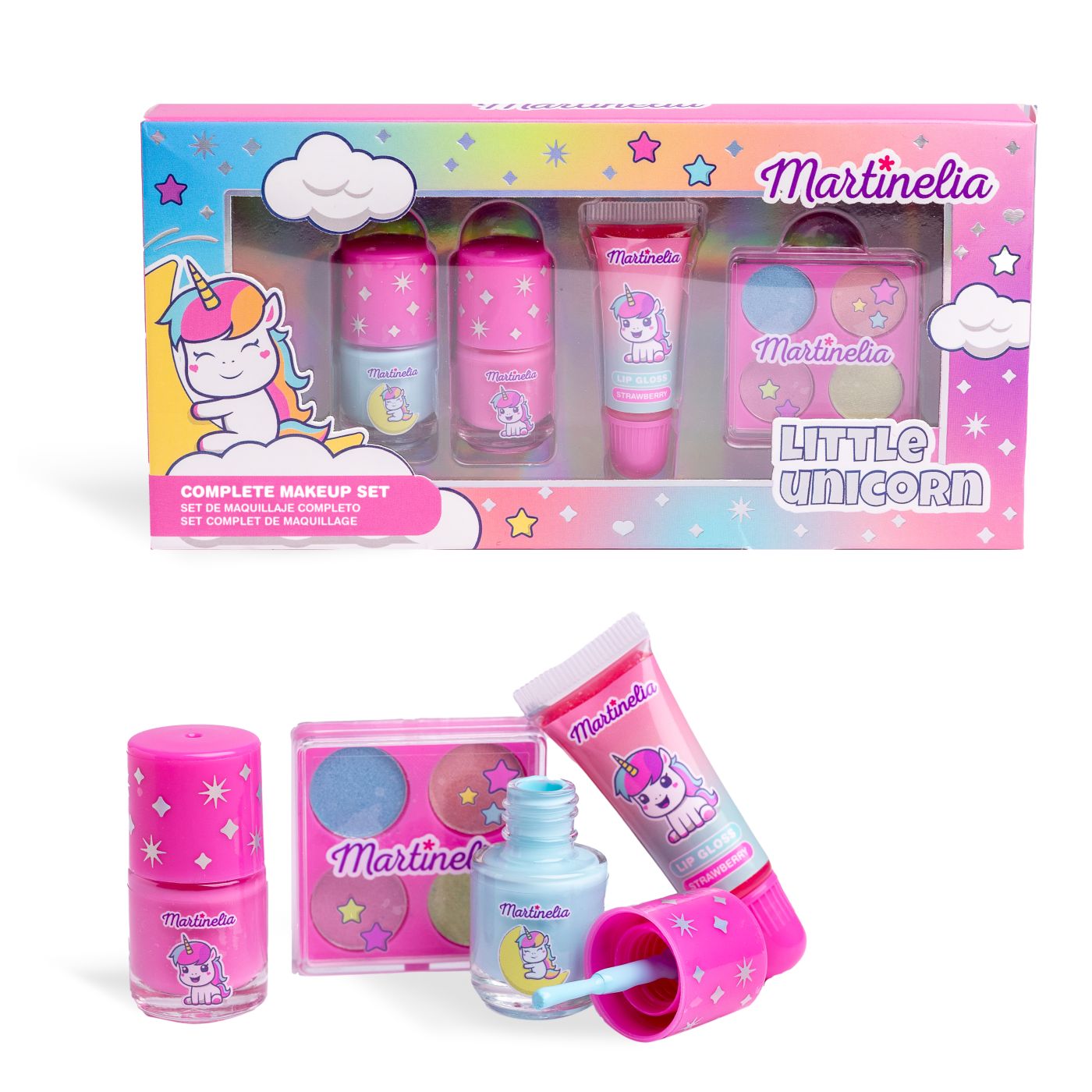 MARTINELIA LITTLE UNICORN SET COMPLET DE MACHIAJ SuperHeroes ToysZone