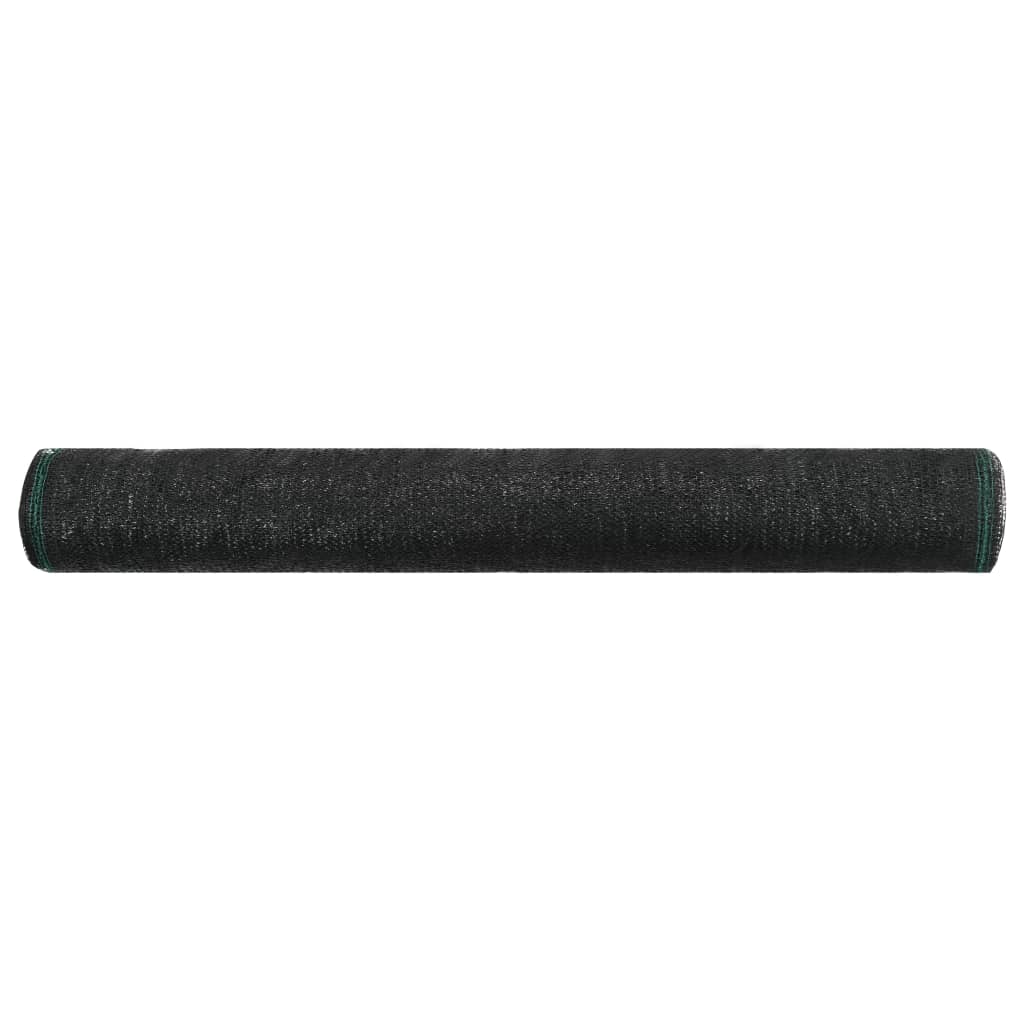 Plasă teren de tenis, negru, 1,4x25 m, HDPE GartenMobel Dekor