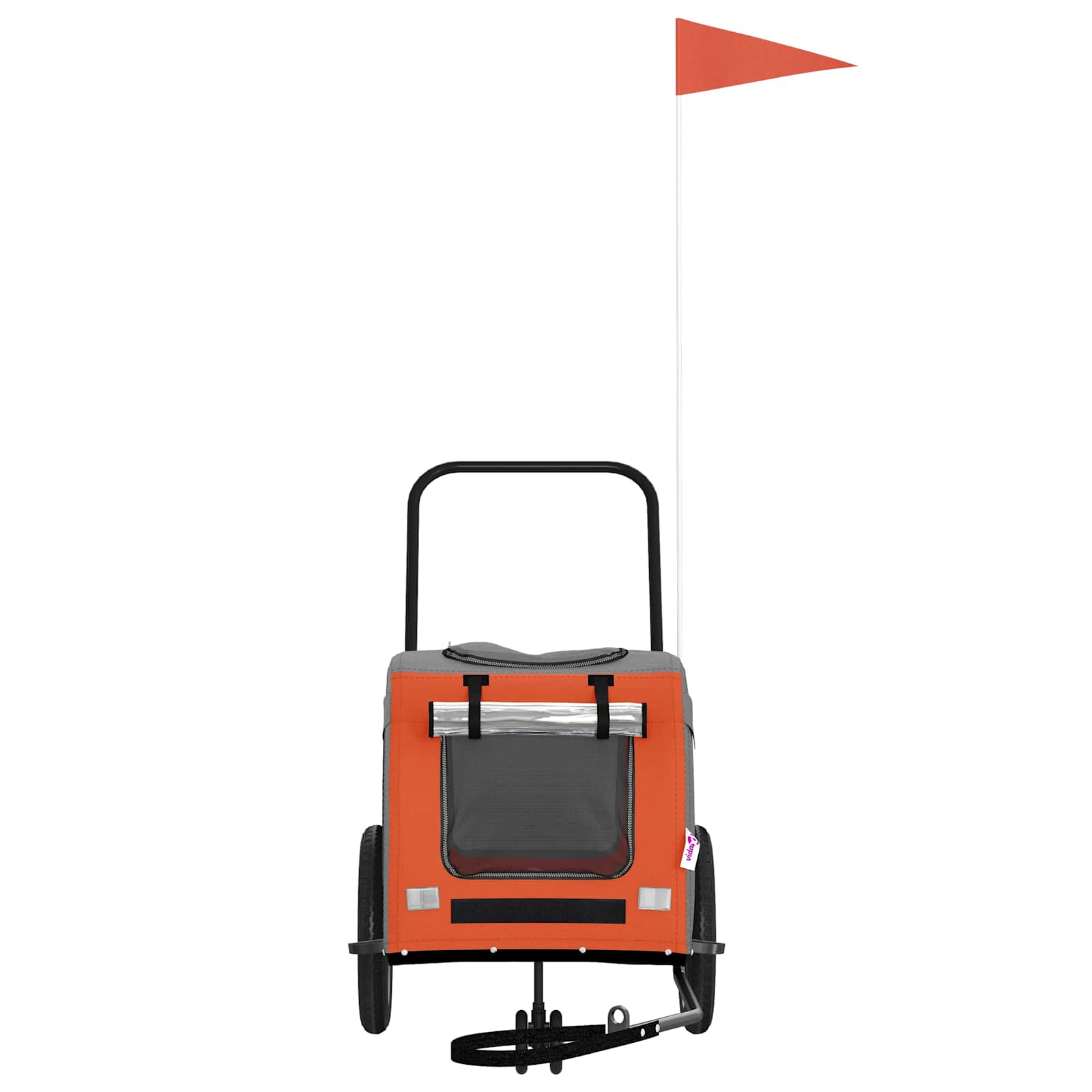 Remorcă de bicicletă pentru animale de companie cu depozitare GartenMobel Dekor