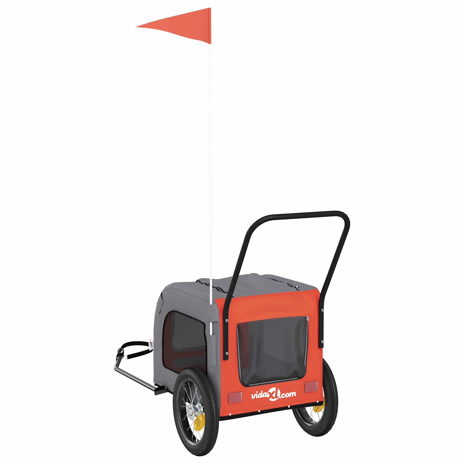 Remorcă de bicicletă pentru animale de companie cu depozitare GartenMobel Dekor