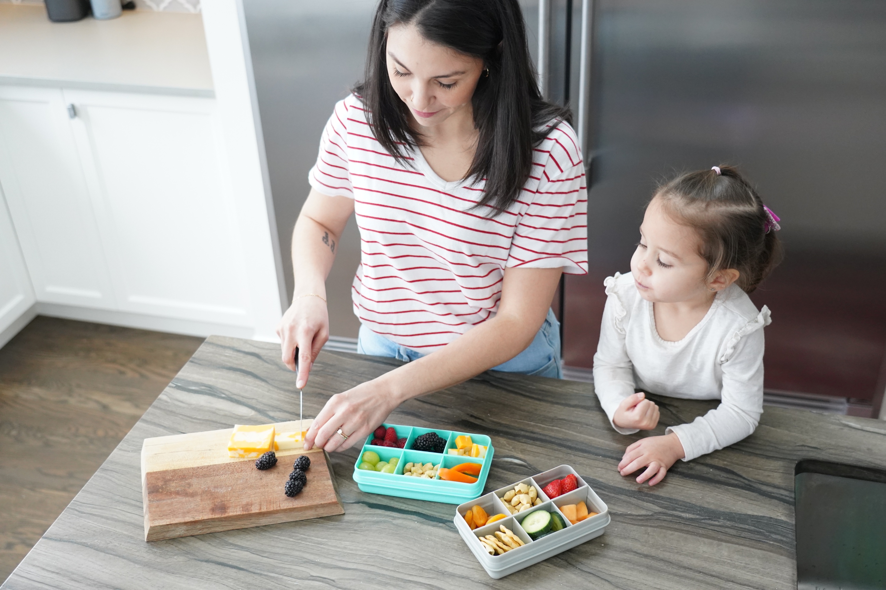 CUTIE SNACK 6 COMPARTIMENTE, MELII, BLUE SuperHeroes ToysZone