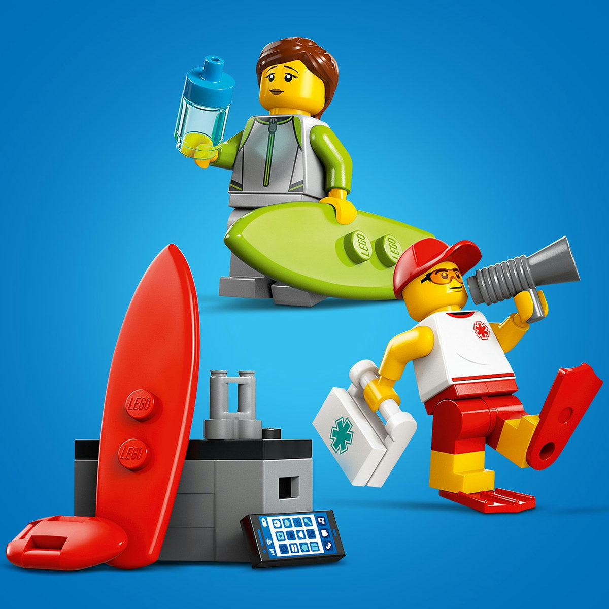 LEGO Masina de interventie a salvamarilor Quality Brand