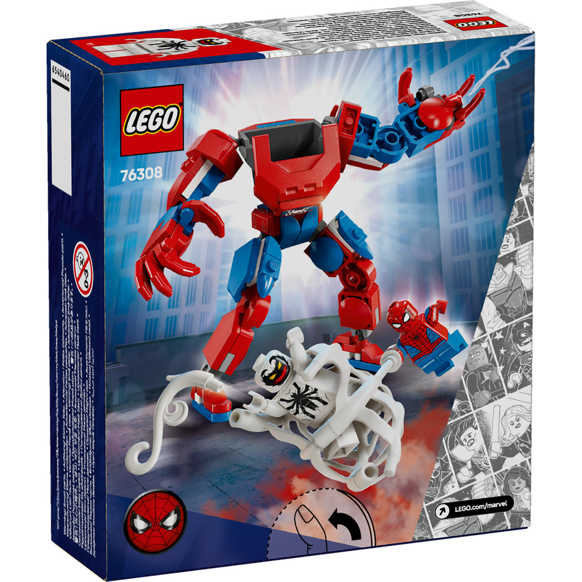 LEGO Robotul Omul Paianjen vs. Anti-Venom Quality Brand