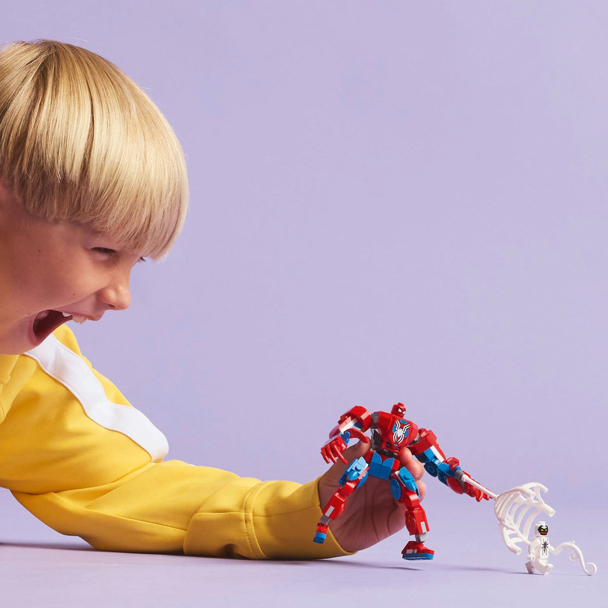 LEGO Robotul Omul Paianjen vs. Anti-Venom Quality Brand