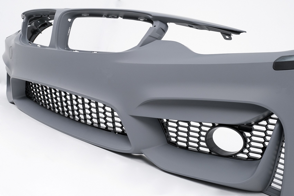 Bara Fata cu Grile si Aripi Laterale & Capota BMW Seria 4 F32 Coupe F33 Cabrio F36 Gran Coupe (2013-2017) M4 Design Performance AutoTuning