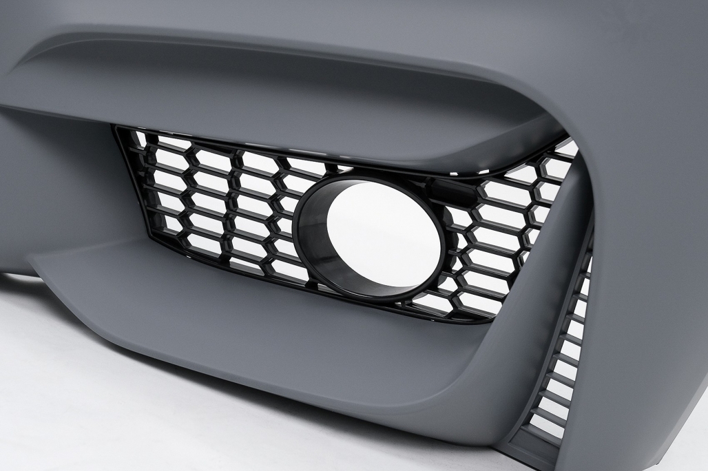 Bara Fata cu Grile si Aripi Laterale & Capota BMW Seria 4 F32 Coupe F33 Cabrio F36 Gran Coupe (2013-2017) M4 Design Performance AutoTuning