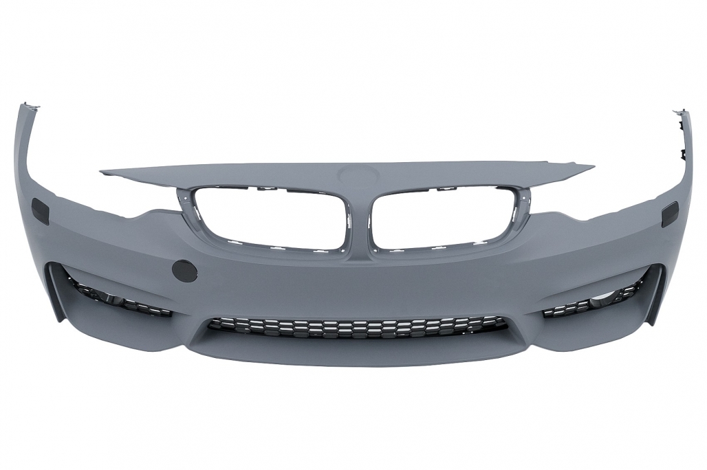 Bara Fata cu Grile si Aripi Laterale & Capota BMW Seria 4 F32 Coupe F33 Cabrio F36 Gran Coupe (2013-2017) M4 Design Performance AutoTuning