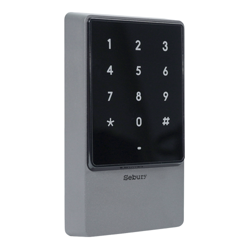 Controler stand-alone cu tastatura touch si cititor card EM 125kHz + Mifare 13.56MHz, carcasa antivandal - SEBURY SEB-sTouch2 SafetyGuard Surveillance