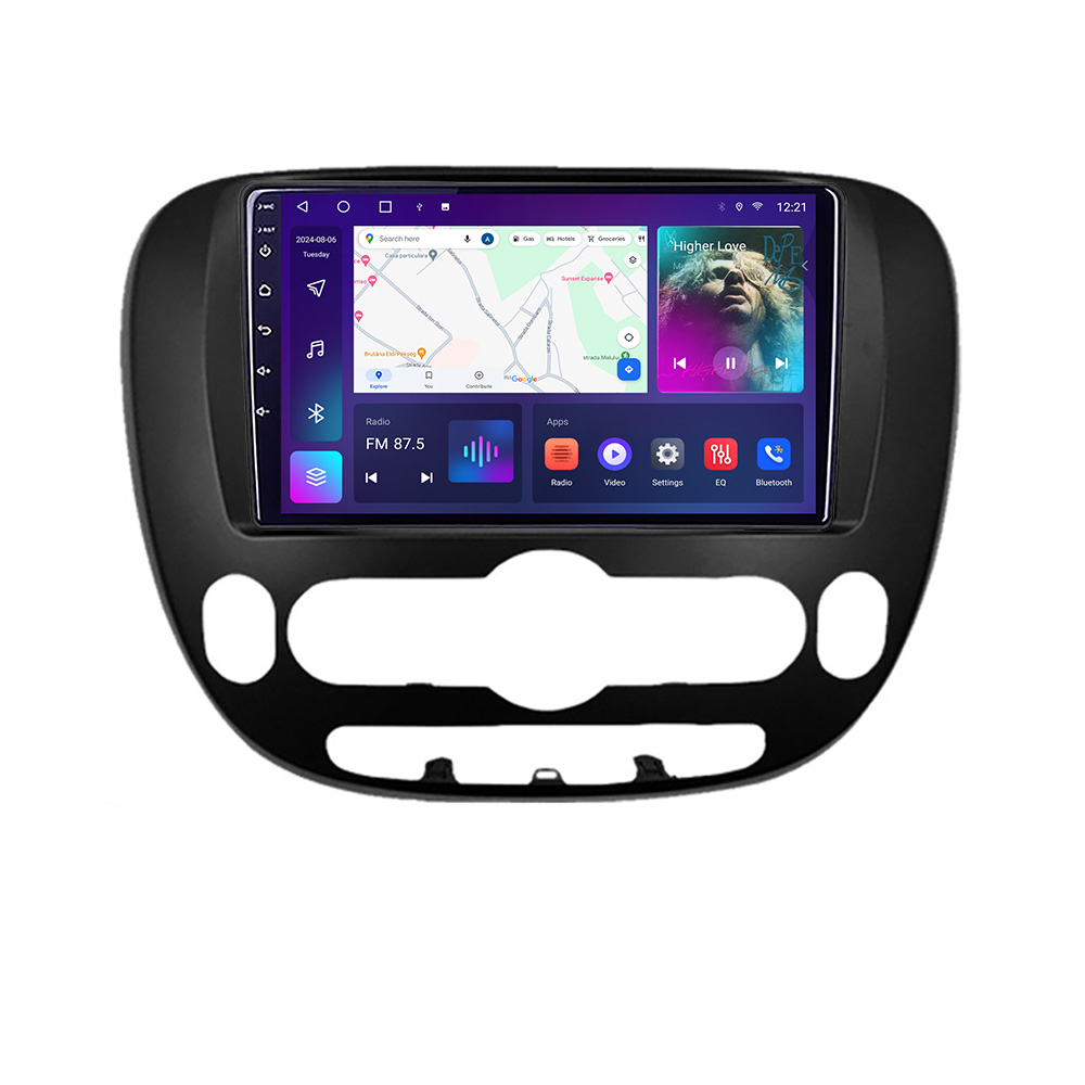 Navigatie Kia Soul 2014-2019 Android ecran Qled 2K Octa core 4+32 Kit-soul-2014+EDT-E409-2K CarStore Technology