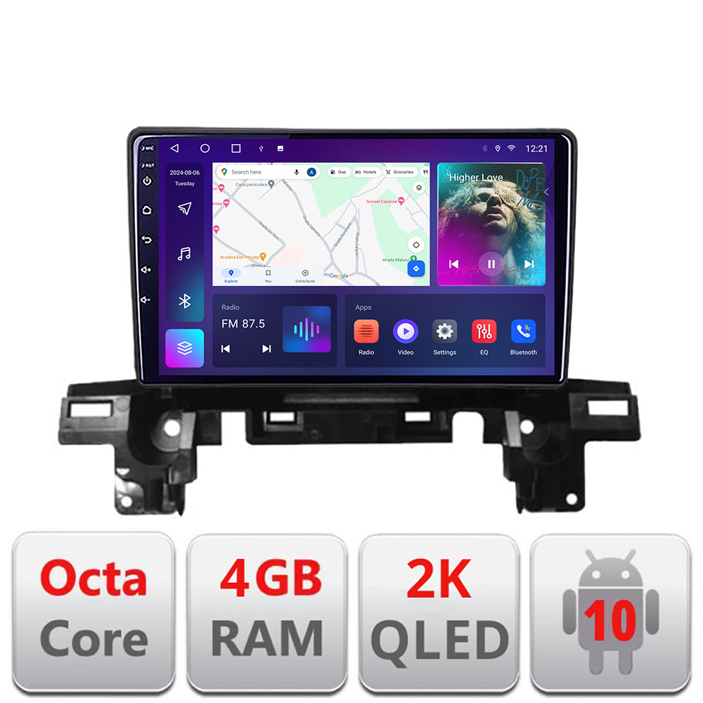 Navigatie Mazda CX5 2018-2020 C-cx5 Android Octa Core Ecran 2K QLED GPS 4G 4+32GB 360 kit-cx5+EDT-E409-2K CarStore Technology