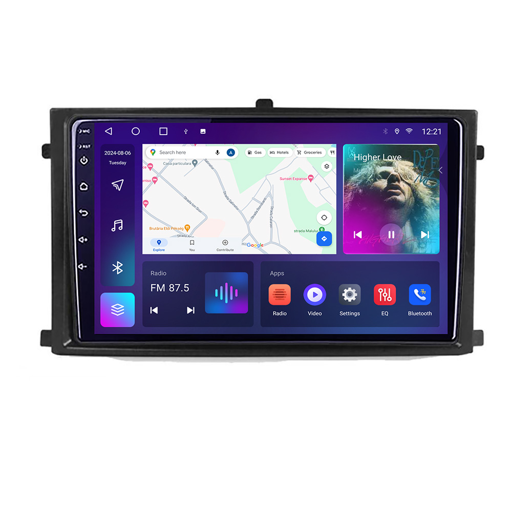 Navigatie Rexton 2019- C-REXTON Android Octa Core Ecran 2K QLED GPS 4G 4+32GB 360 KIT-REXTON+EDT-E409-2K CarStore Technology