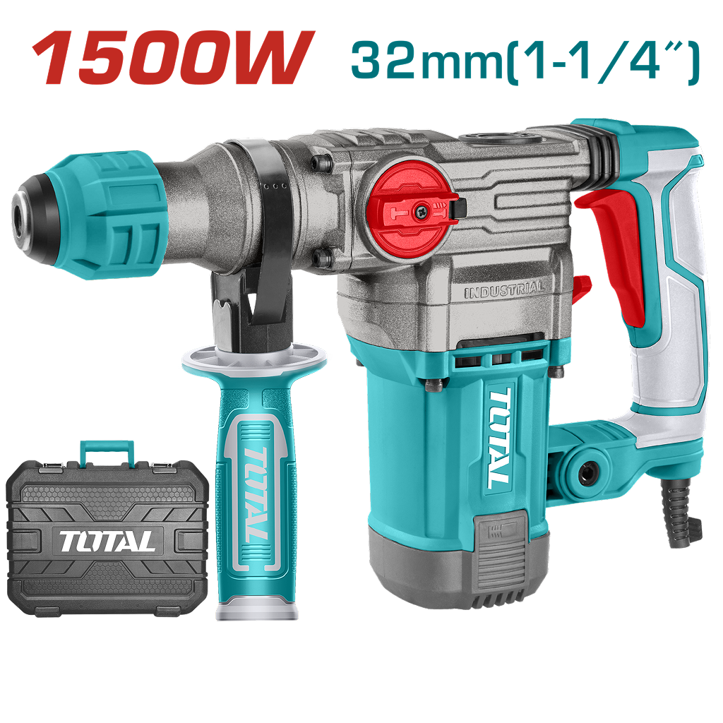 TOTAL - CIOCAN ROTOPERCUTOR - 5.5J - 1500W (INDUSTRIAL) PowerTool TopQuality