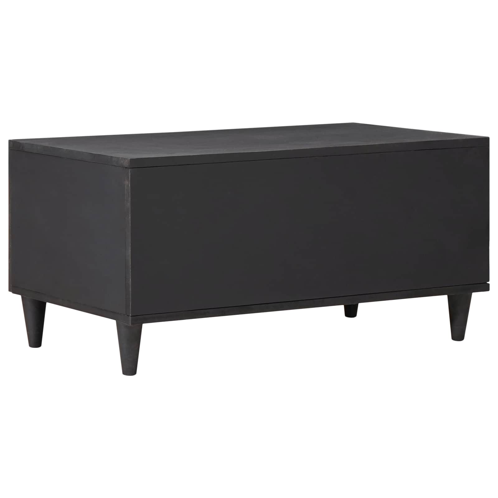 Masă de cafea Multicolour 80 x 50 x 40 cm Lemn de mango solid GartenMobel Dekor