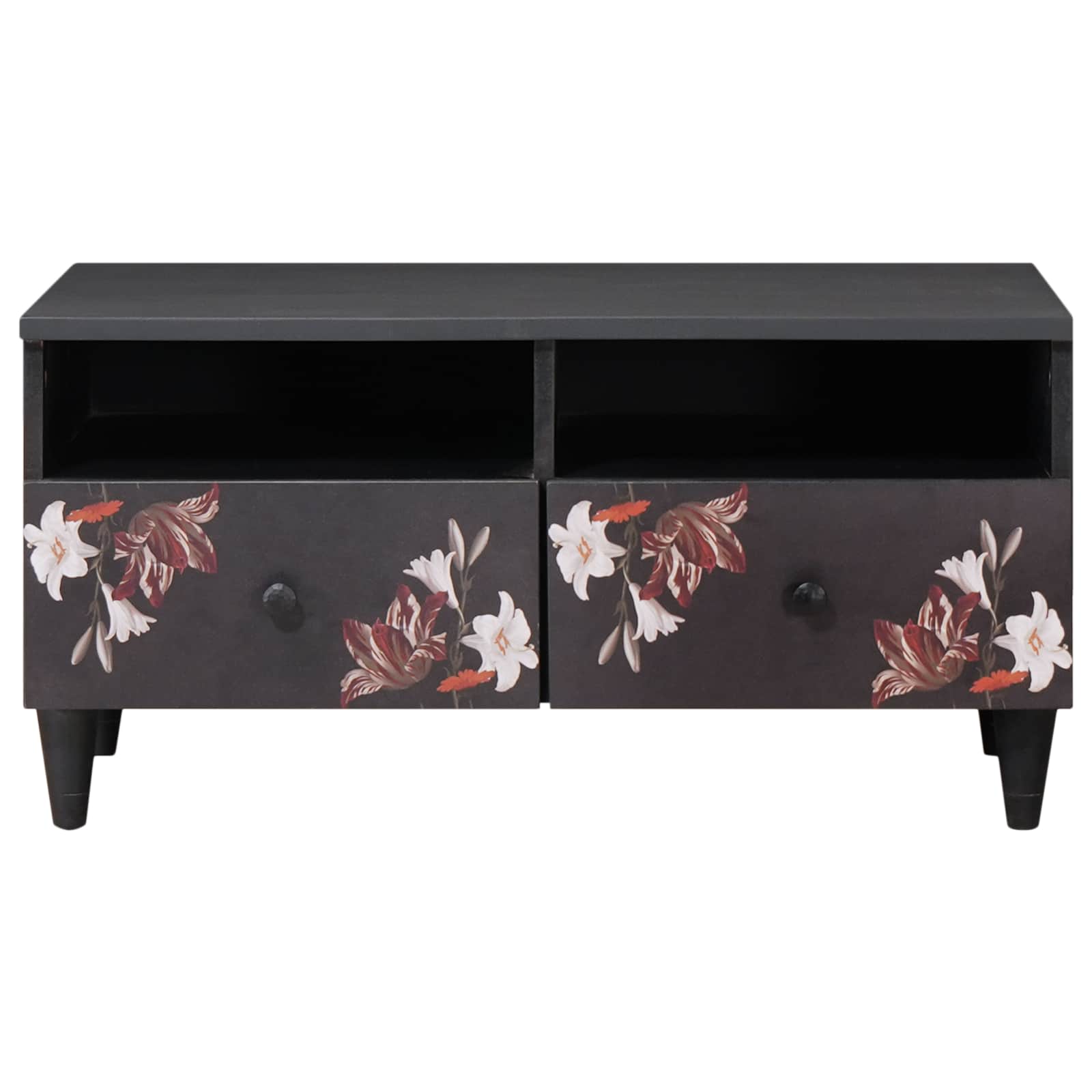 Masă de cafea Multicolour 80 x 54 x 40 cm Lemn de mango solid GartenMobel Dekor