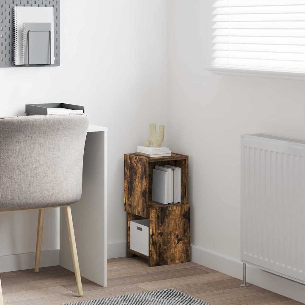 Dulap de colț Alb 25,5x25x55cm Lemn compozit GartenMobel Dekor