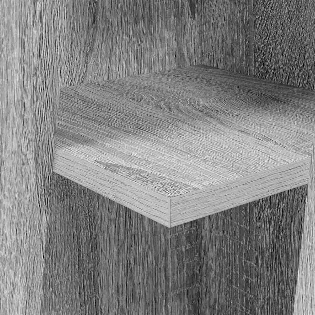 Dulap de colț Alb 27,5x27x102cm Lemn compozit GartenMobel Dekor