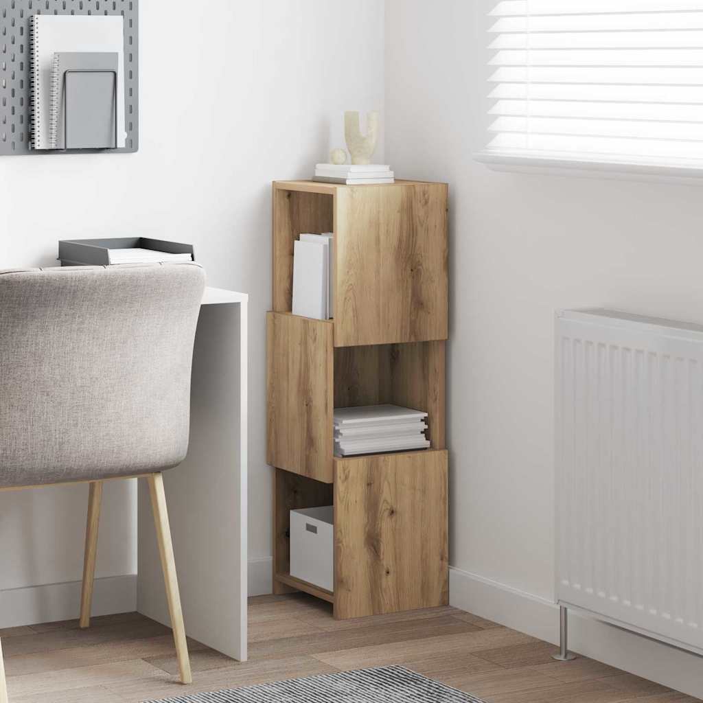 Dulap de colț Alb 30,5x30x95cm Lemn compozit GartenMobel Dekor