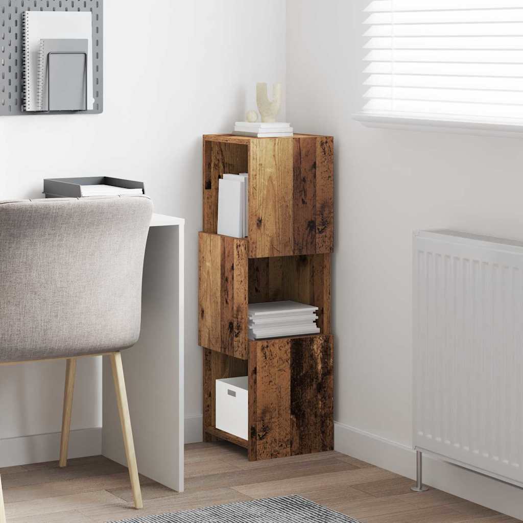 Dulap de colț Alb 30,5x30x95cm Lemn compozit GartenMobel Dekor