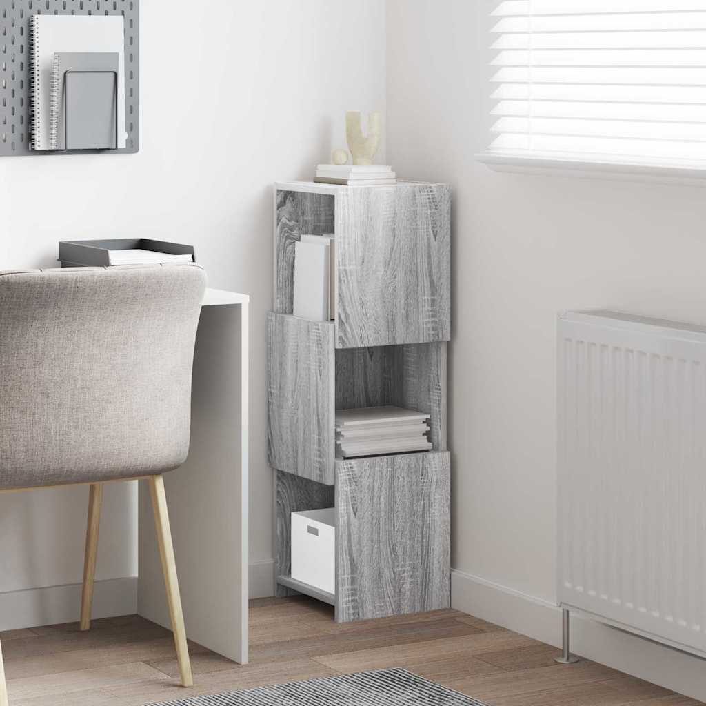 Dulap de colț Alb 30,5x30x95cm Lemn compozit GartenMobel Dekor