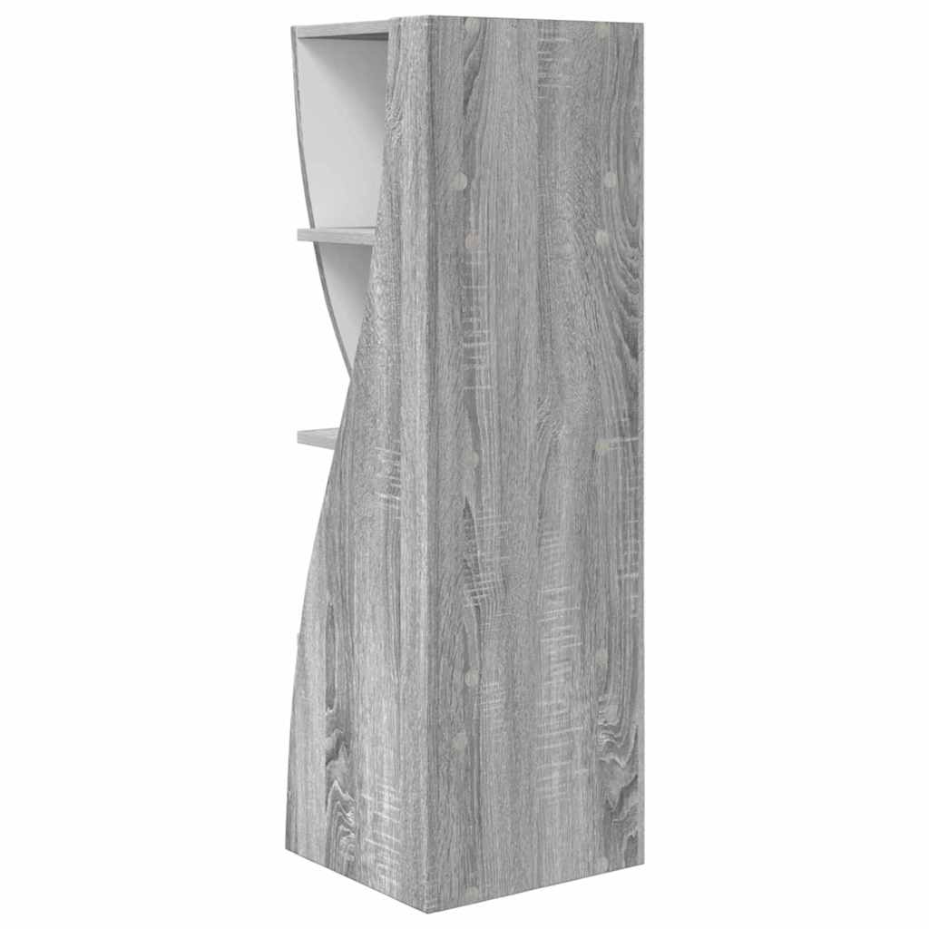 Dulap de colț Alb 32x32x102cm Lemn compozit GartenMobel Dekor