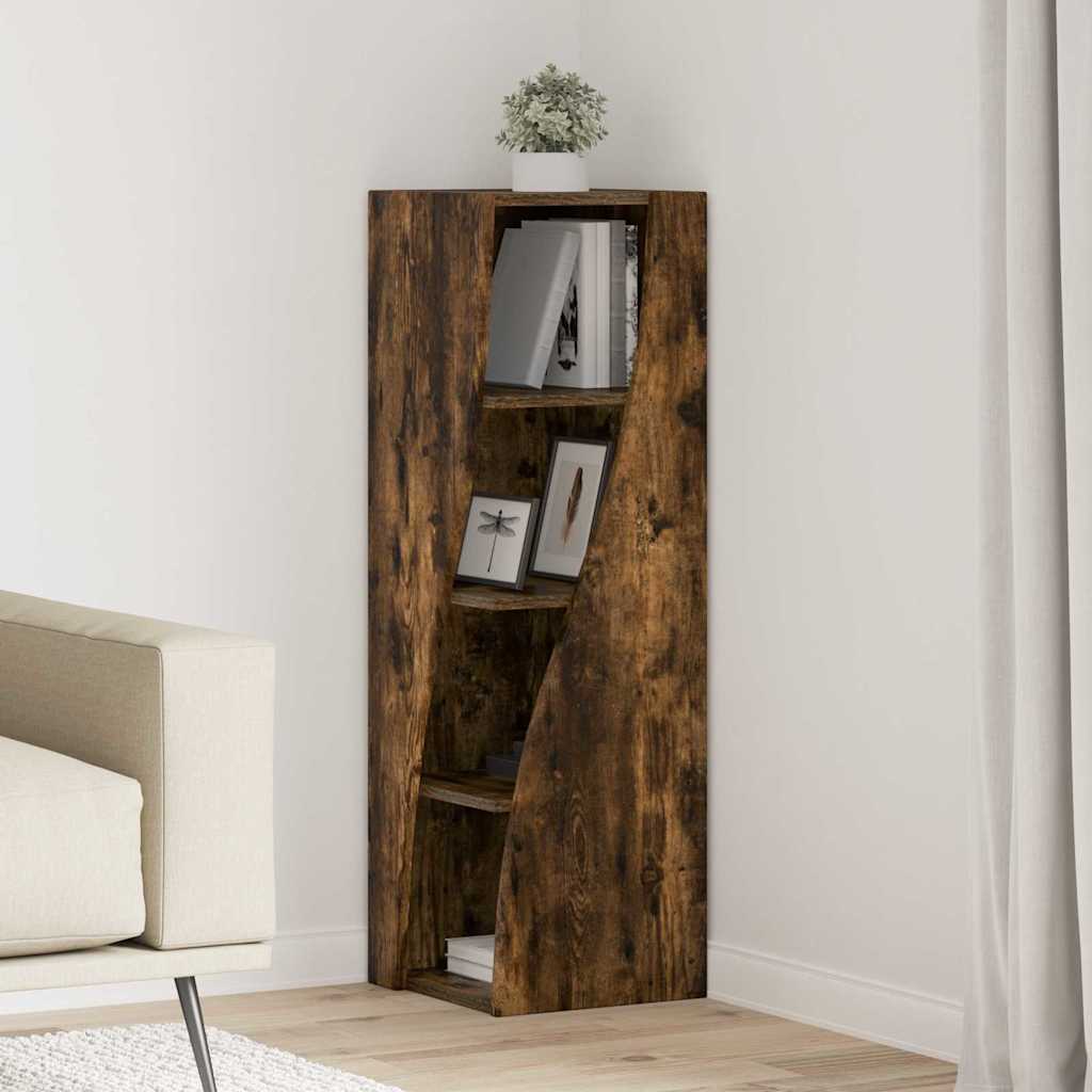 Dulap de colț Alb 32x32x102cm Lemn compozit GartenMobel Dekor