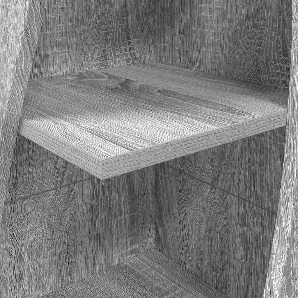 Dulap de colț Alb 32x32x140cm Lemn compozit GartenMobel Dekor