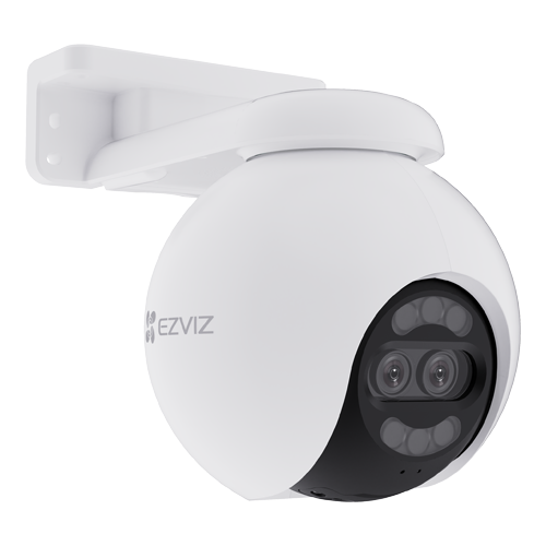 Camera IP WI-Fi Pan&Tilt, Dual 4K, ColorFULL Night Vision, Audio bidirectional, Alarma, IR 30M - EZVIZ CS-H80x(8MP+2MP) SafetyGuard Surveillance