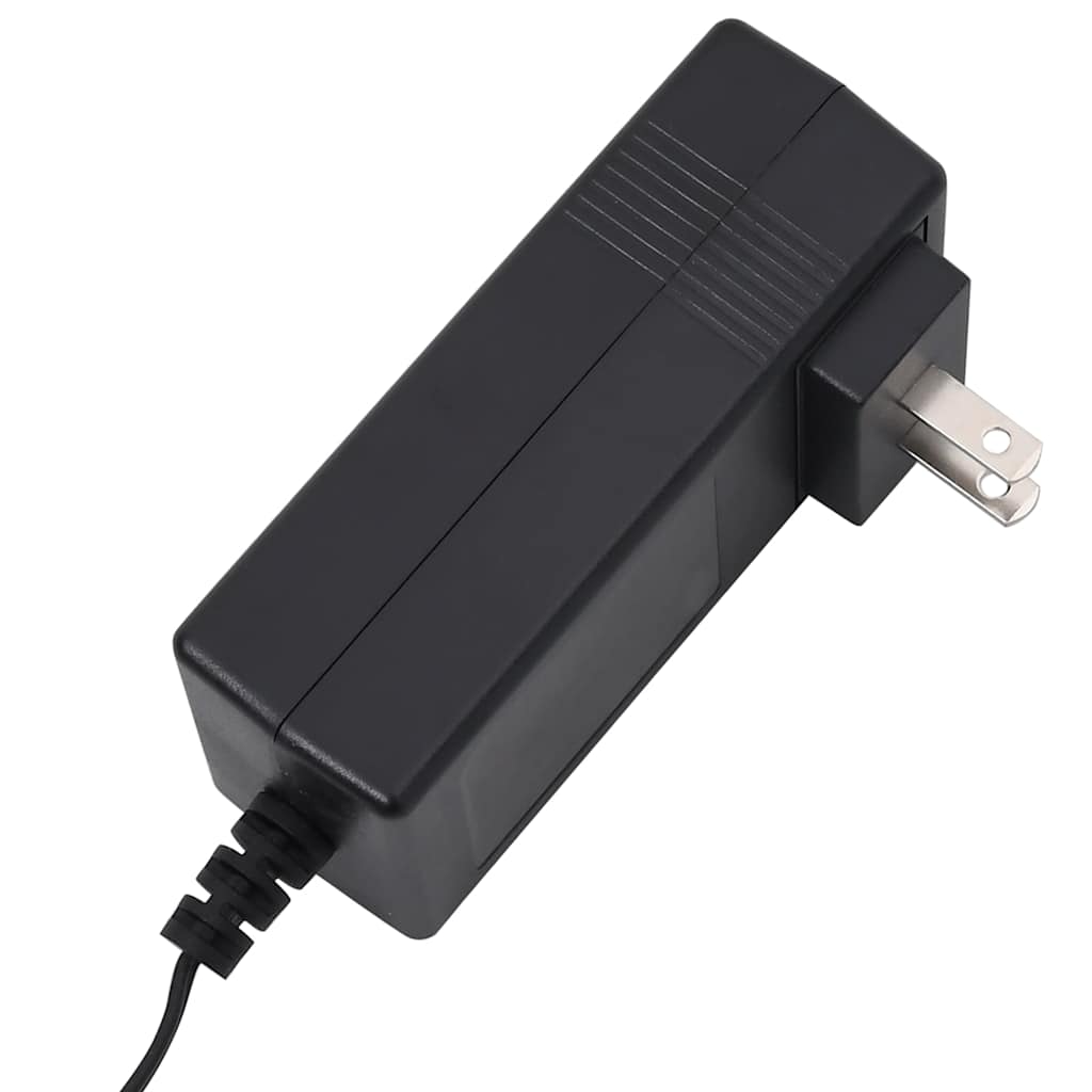 Fotoliu de masaj electric rabatabil, negru, textil GartenMobel Dekor