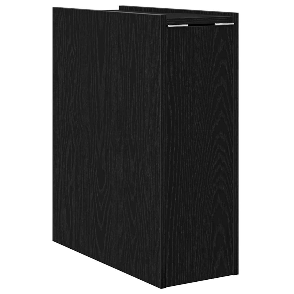 Set de mobilier pentru baie Stejar Negru 80 x 18 x 60 cm GartenMobel Dekor