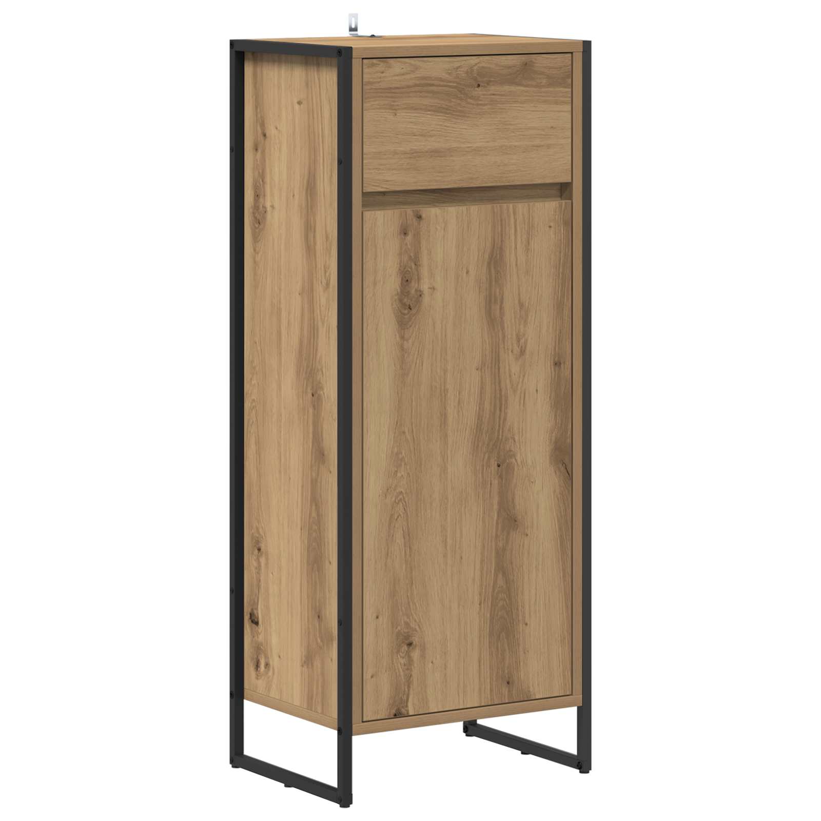 Set de mobilier pentru baie Stejar Artizanal Lemn compozit GartenMobel Dekor