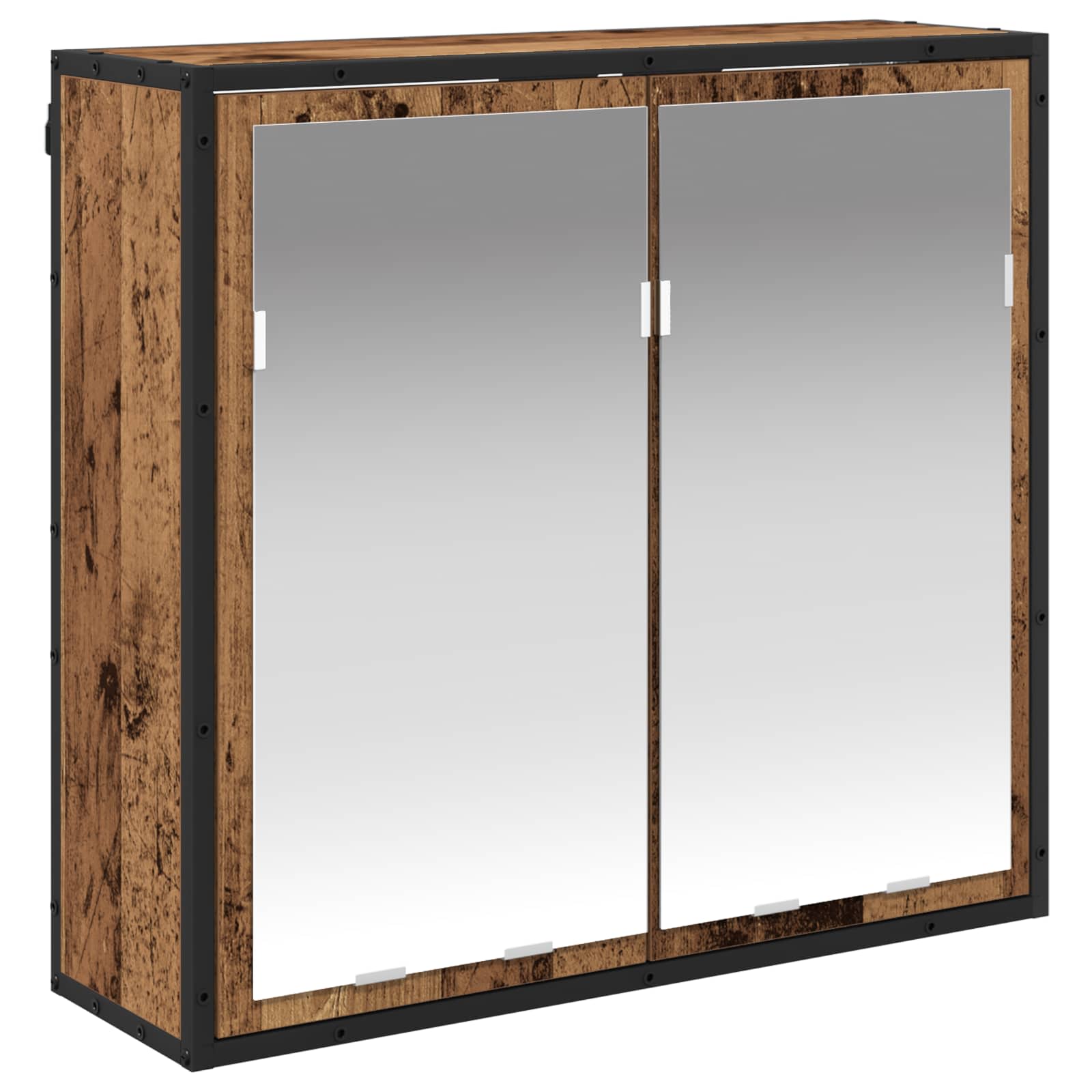 Set de mobilier pentru baie cu sertar Lemn vechi Lemn compozit GartenMobel Dekor