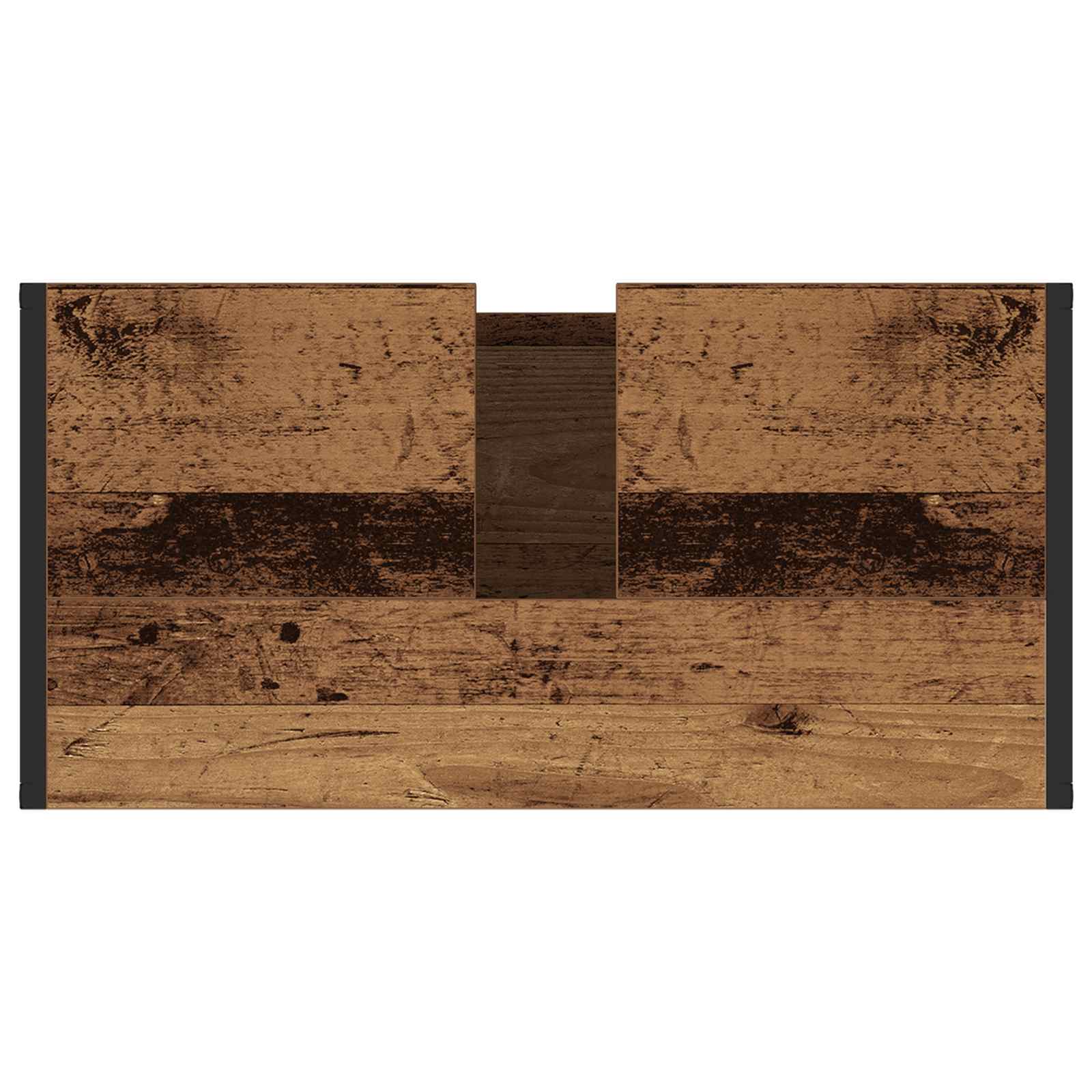 Set de mobilier pentru baie cu sertar Lemn vechi Lemn compozit GartenMobel Dekor