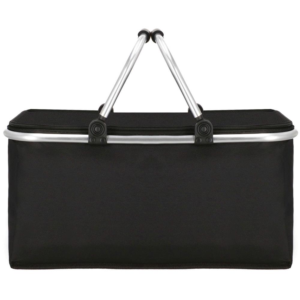 Geanta pentru picnic sau plaja, termoizolanta, 28 litri, negru Household NewTrend