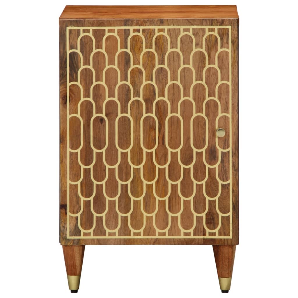 Dulap de baie, 38x33x58 cm, lemn masiv de mango GartenMobel Dekor