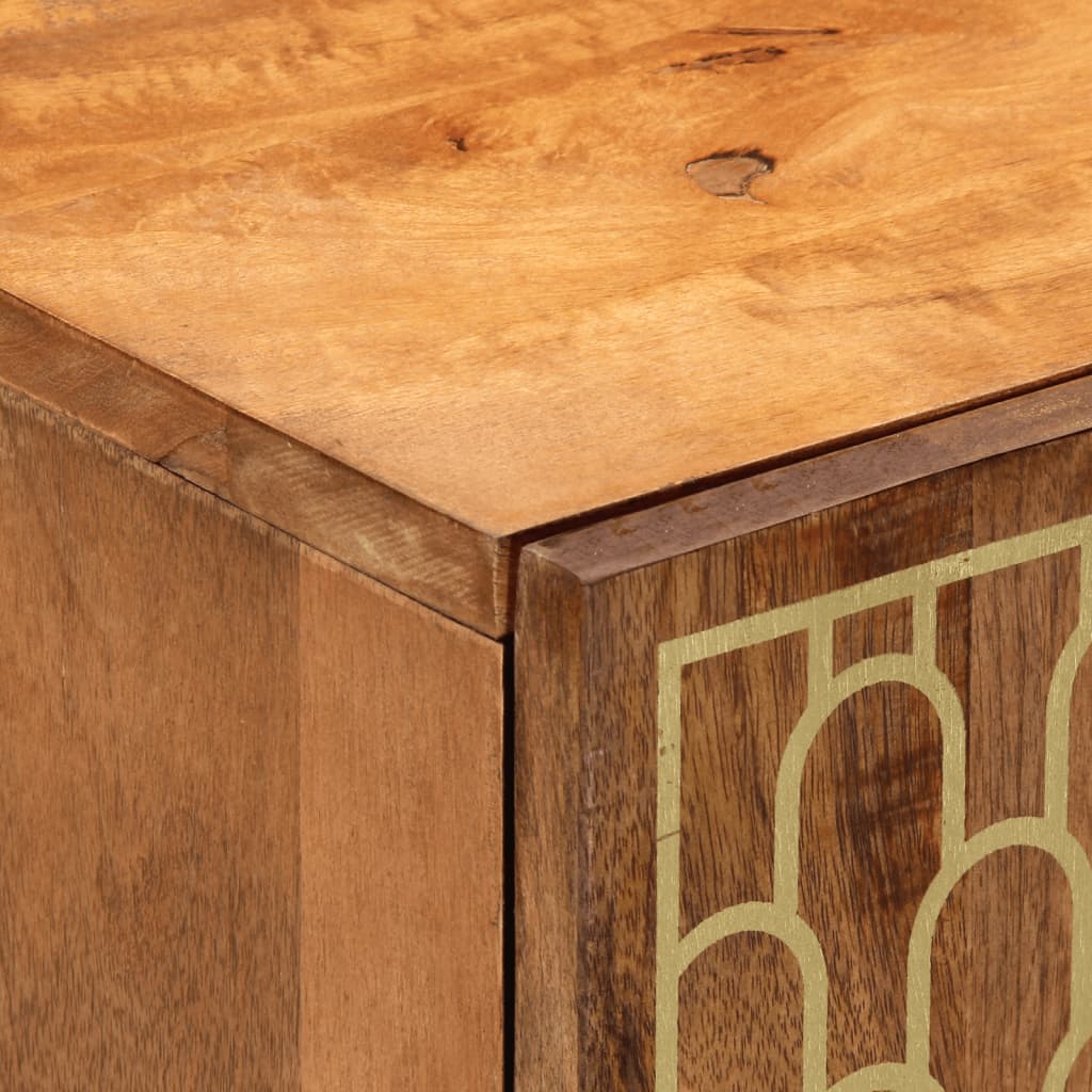 Dulap de baie, 38x33x58 cm, lemn masiv de mango GartenMobel Dekor