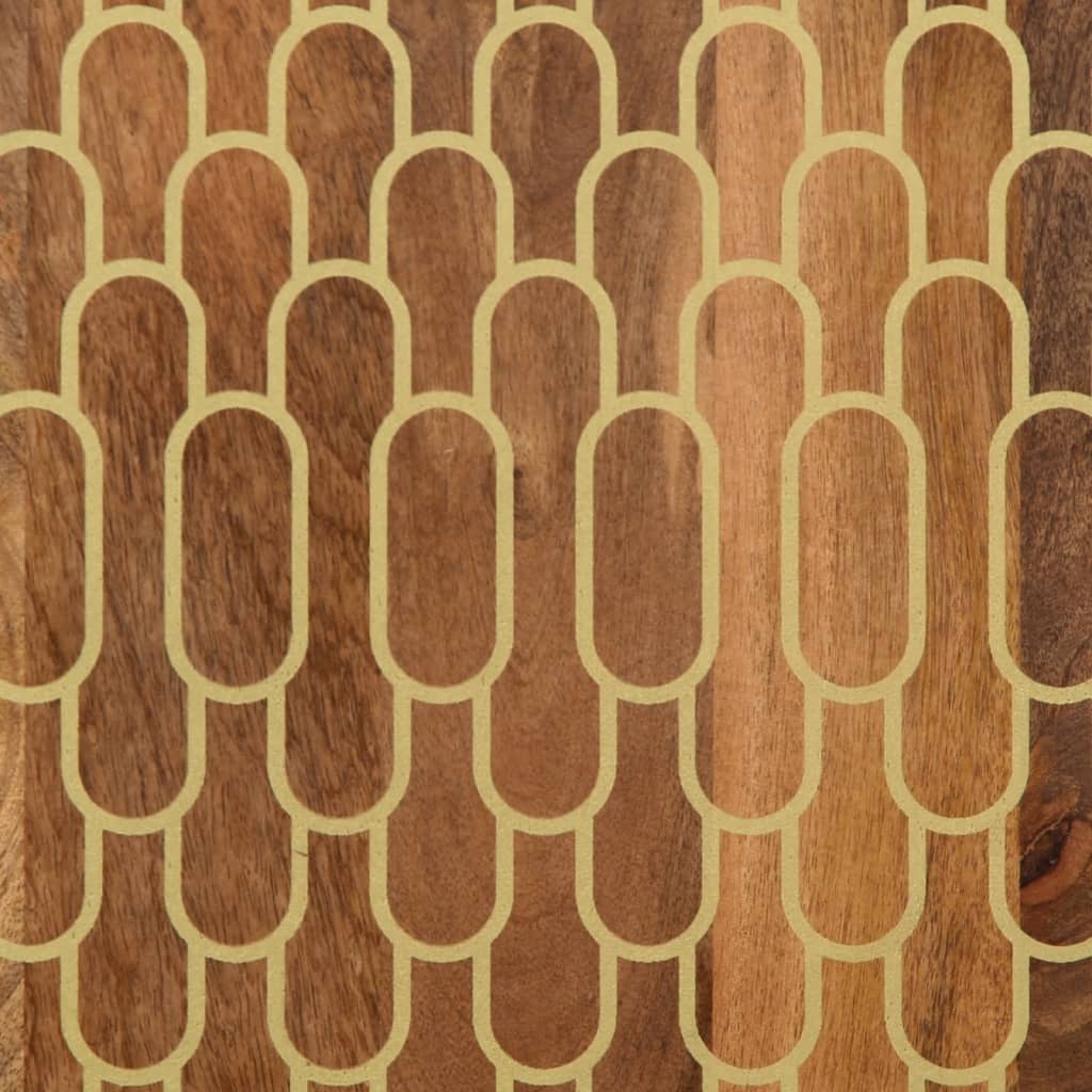 Dulap de baie, 38x33x58 cm, lemn masiv de mango GartenMobel Dekor