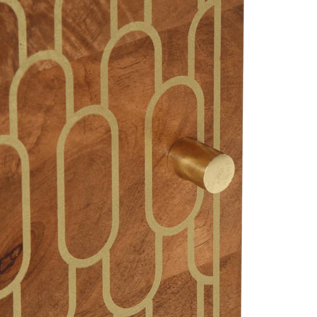 Noptieră, 40x33x46 cm, lemn masiv de mango GartenMobel Dekor