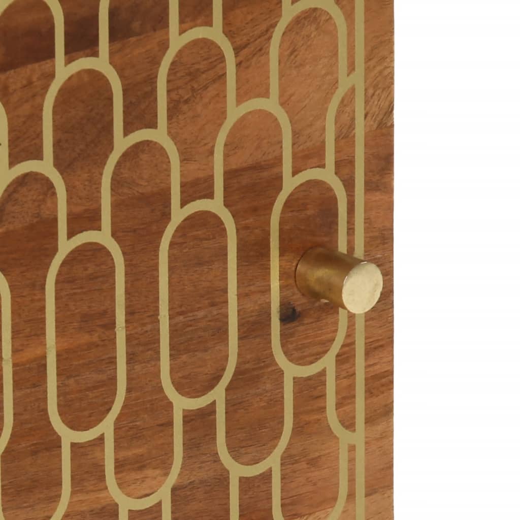 Noptieră, 50x33x60 cm, lemn masiv de mango GartenMobel Dekor