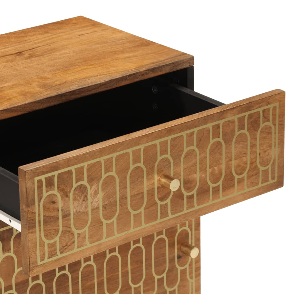 Noptieră, 50x33x60 cm, lemn masiv de mango GartenMobel Dekor