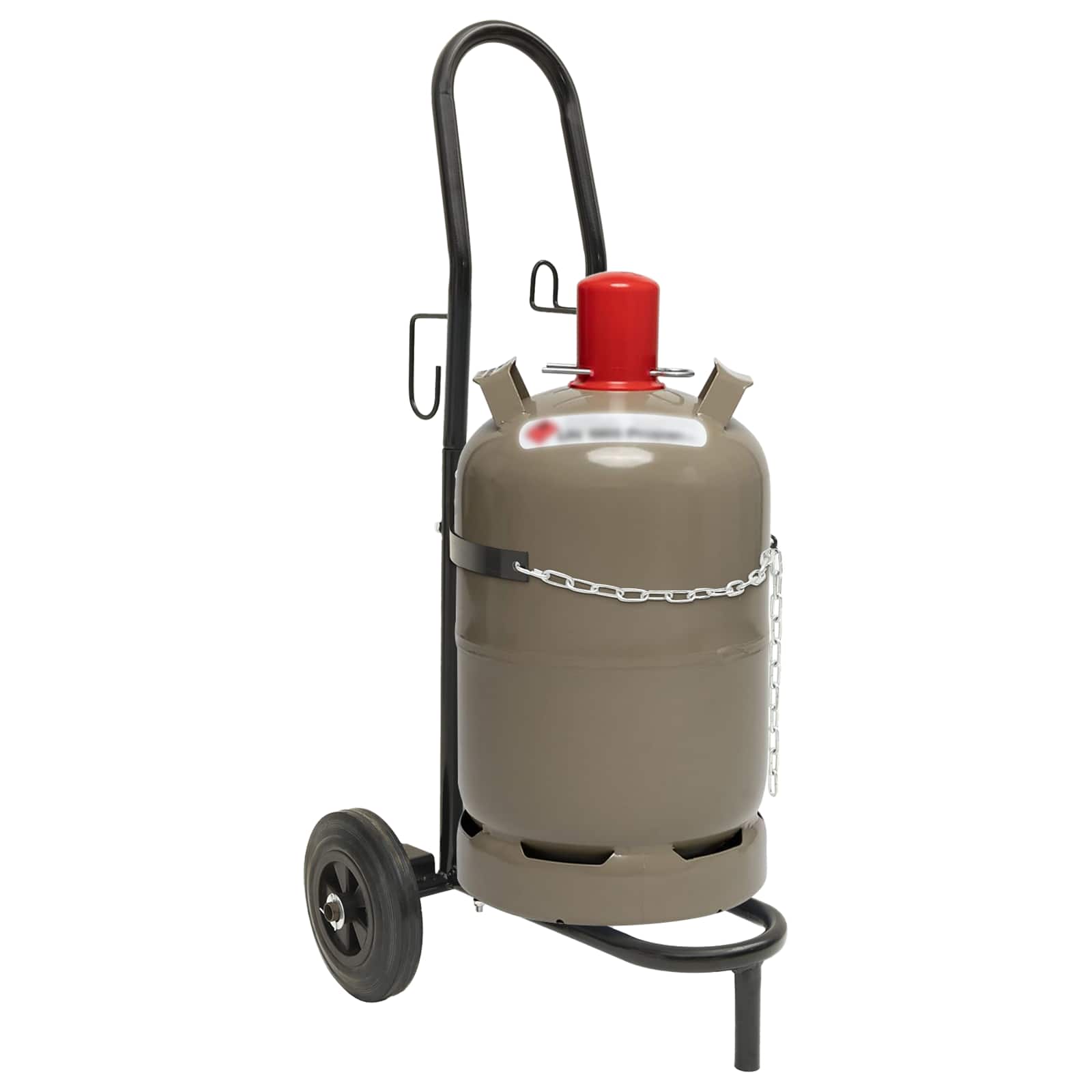 Cărucior manual Negru și roșu 49 x 49 x 101 cm Oțel GartenMobel Dekor